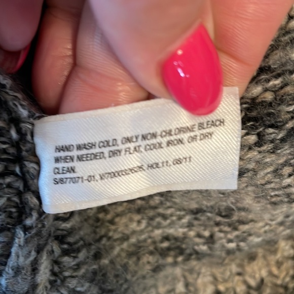 GAP relaxed fit women’s shawl collar cable knit cardigan double breasted look XS - Picture 12 of 16